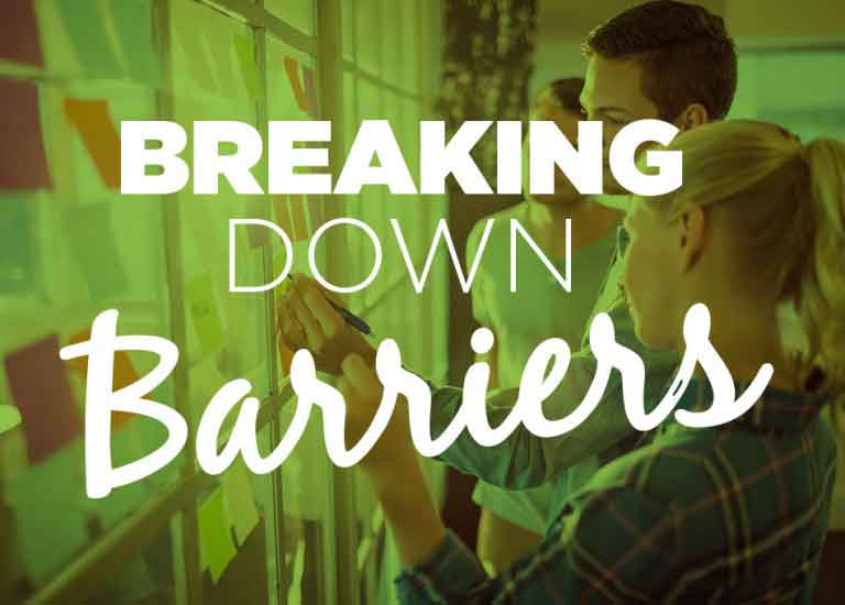 Breaking Down Barriers - Be Challenged