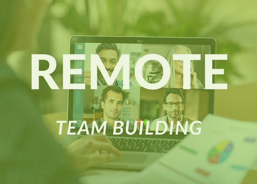 REMOTE Team Building Green Icon